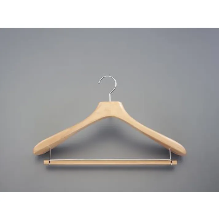 ESCO 400x60mm 高級ハンガー 洗濯・キッチン用品 4550061381328 EA928CX-111(CDC)【別送品】