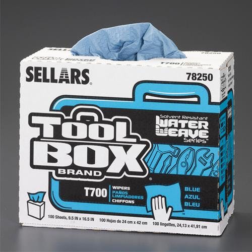 工業用ワイパー(耐溶剤/特厚/8箱) 241x419mm EA929AC-62B 4550061743867【別送品】