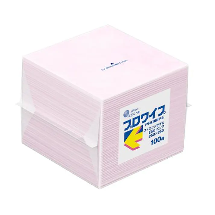 ESCO 250x250mm 工業用ワイパー(ピンク/100枚) ウェス&工業用ワイパー 4550061682968 EA929AE-29(CDC)【別送品】