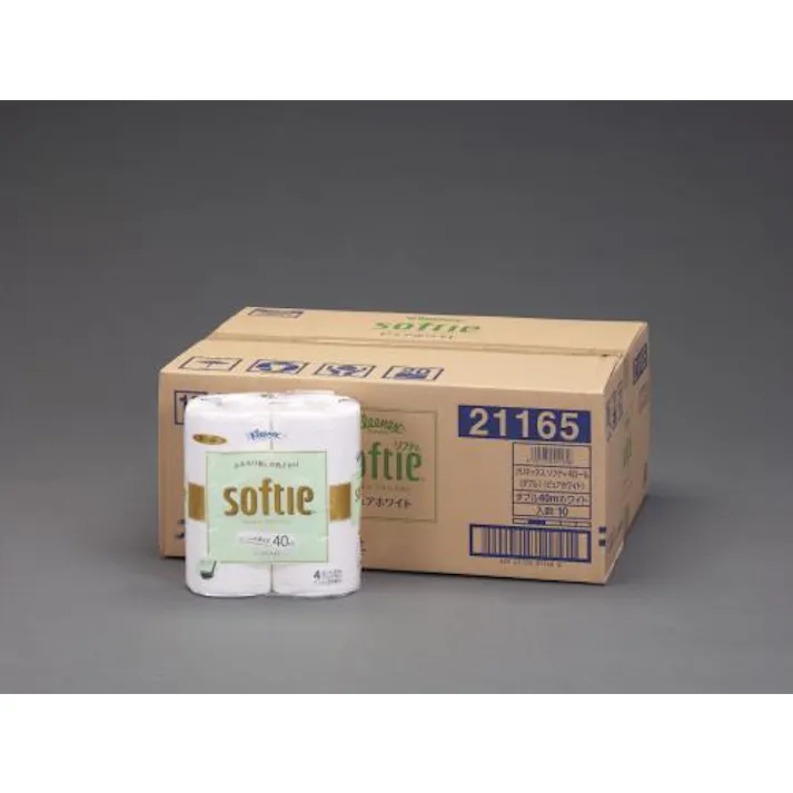 日本製紙クレシア(CRECiA) トイレットペーパー(ダブル/40巻) EA929AM-6 4550061381670【別送品】