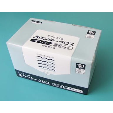 日本製紙クレシア(CRECiA)  350x600mm カウンタークロス(抗菌加工/薄手100枚) 洗濯・キッチン用品 4548745511550 EA929AV-2(CDC)【別送品】