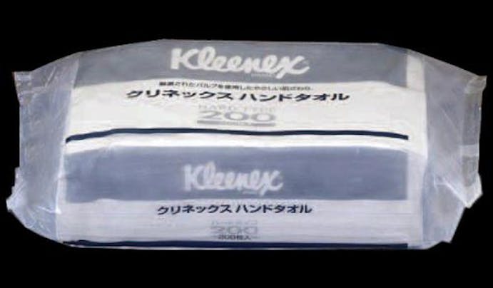 日本製紙クレシア(CRECiA)  210x225mm ハンドタオル(200枚) 洗面・バス・トイレ用備品・消耗品・エチケット商品 4548745574005 EA929AX-2(CDC)【別送品】