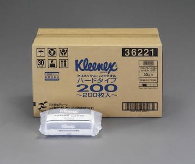 日本製紙クレシア(CRECiA)  210x225mm ハンドタオル(200枚/30パック) 洗面・バス・トイレ用備品・消耗品・エチケット商品 4548745570779 EA929AX-2B(CDC)【別送品】