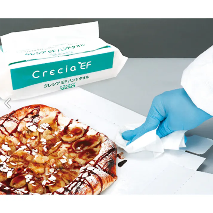 日本製紙クレシア(CRECiA) 218x230mm ハンドタオル(200組/30パック) 洗面・バス・トイレ用備品・消耗品・エチケット商品 4550061566299 EA929AX-4B(CDC)【別送品】