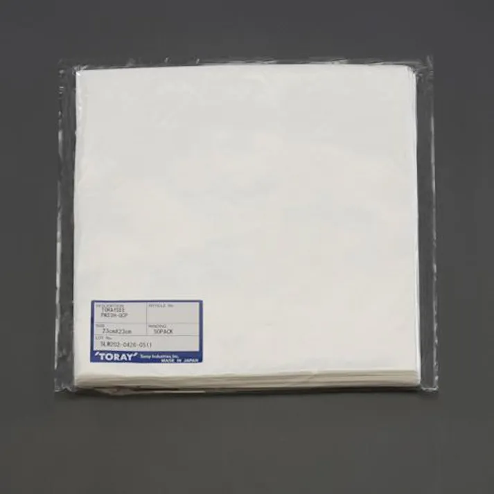 東レ(TORAY) 230x230mm クリーンルーム用クロス(トレシーPW/50枚) ウェス&工業用ワイパー 4550061832387 EA929CH-11(CDC)【別送品】