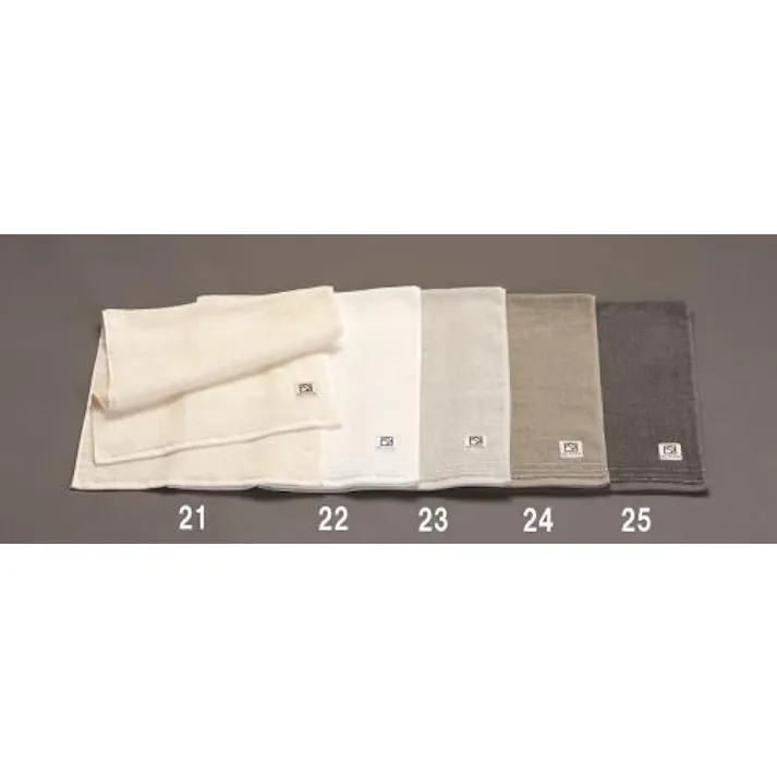 ESCO 340x 820mm/380匁 タオル(泉州コダワリ・灰白) 洗面・バス・トイレ用備品・消耗品・エチケット商品 4548745556988 EA929HB-23(CDC)【別送品】