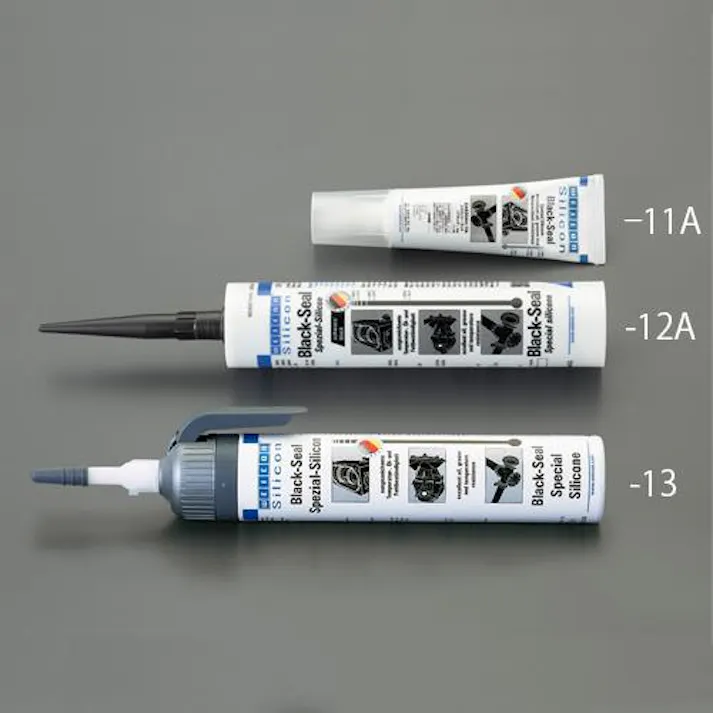 ESCO 85ml シリコーンシーラント(自動車用・黒) シール剤 4550061081846 EA930AH-11A(CDC)【別送品】