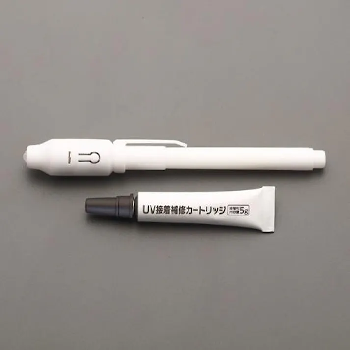 ESCO 5g 紫外線硬化型接着剤(UVライト付/1本) 補修材 4550061898642 EA934KG-1(CDC)【別送品】