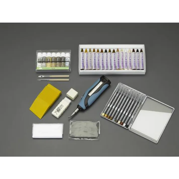 建築の友 フローリング補修セット 塗料・マーカー 4550061225622 EA934SB-30(CDC)【別送品】