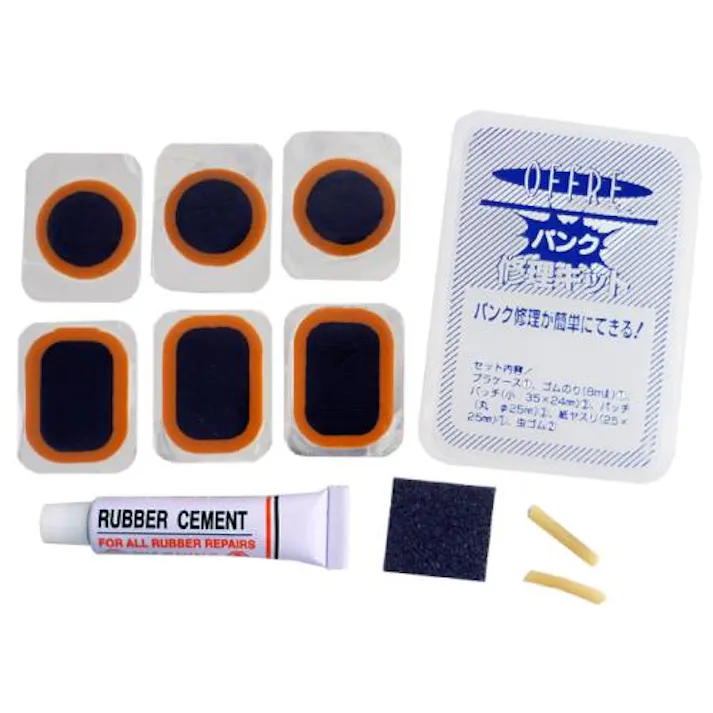 自転車用チューブパッチ(5枚) 35x30mm EA934YP-2 4550061589380【別送品】