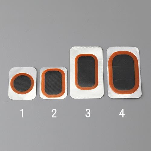 自転車用チューブパッチ(5枚) 60x35mm EA934YP-4 4550061589403【別送品】