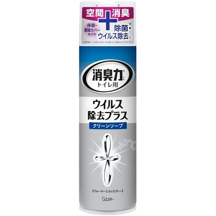 ESCO 280ml 除菌・消臭スプレー(トイレの消臭力除菌プラス 洗面・バス・トイレ用備品・消耗品・エチケット商品 4550061868133 EA939AC-4(CDC)【別送品】