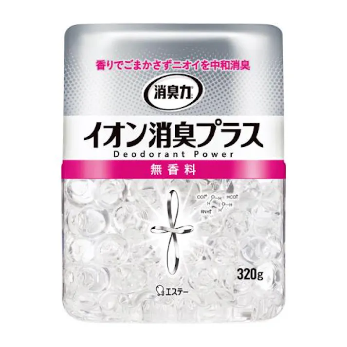 ESCO 320g 消臭剤(消臭力・イオン消臭プラス) 洗面・バス・トイレ用備品・消耗品・エチケット商品 4550061825013 EA939AC-71(CDC)【別送品】