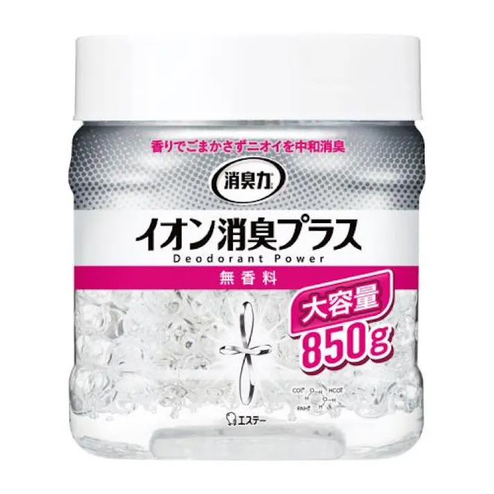ESCO 850g 消臭剤(消臭力・イオン消臭プラス) 洗面・バス・トイレ用備品・消耗品・エチケット商品 4550061825051 EA939AC-72(CDC)【別送品】