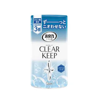 消臭剤(トイレの消臭力・クリーンソープ) 400ml EA939AC-76 4550061824047【別送品】