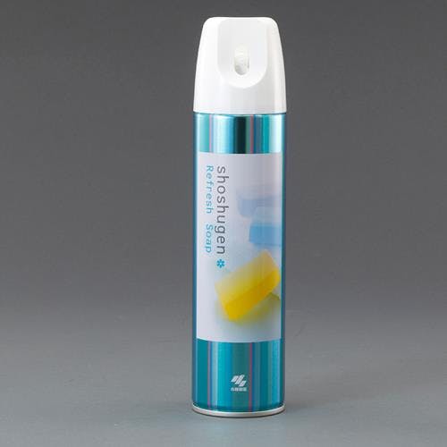 消臭スプレー(ふんわり清潔せっけん) 280ml EA939AC-8 4550061537046【別送品】