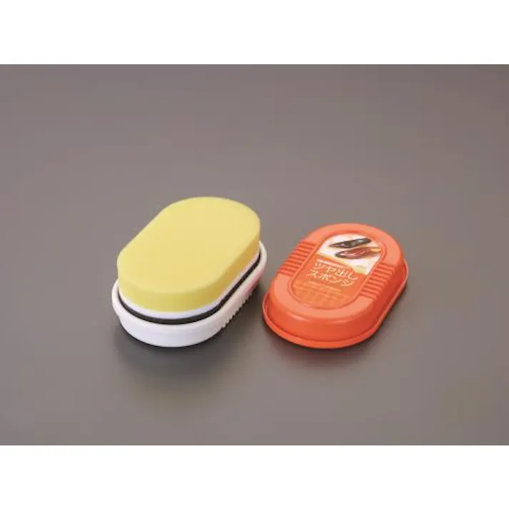 ESCO 靴みがきスポンジ ビジネスバッグ、キャリーケース、靴メンテナンス 4550061382073 EA939AG-21(CDC)【別送品】