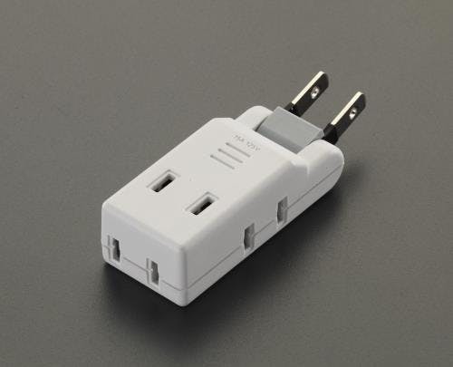 ヤザワコーポレーション コーナータップ(極小型) AC125V/15A EA940CD-18B 4548745894394【別送品】