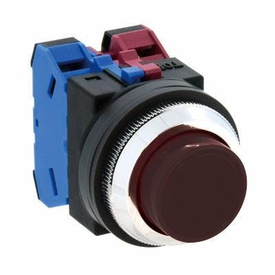 IDEC 押しボタンスイッチ(突型/黒) 1a-1b/30mm EA940D-11AA 4550061003534【別送品】