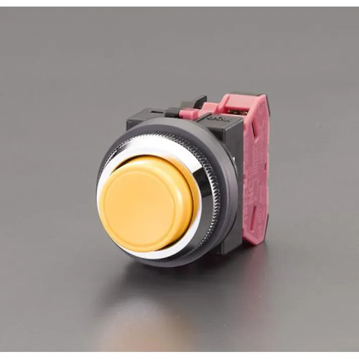 IDEC 1b/30mm 押しボタンスイッチ(突型/黄) スイッチ 4550061003626 EA940D-14BA(CDC)【別送品】