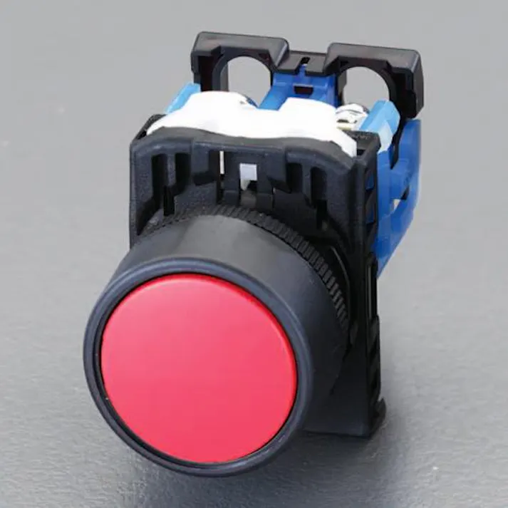 富士電機機器制御 22/25mm 押しボタンスイッチ(オルタネイト形/赤) スイッチ 4548745426809 EA940D-196(CDC)【別送品】