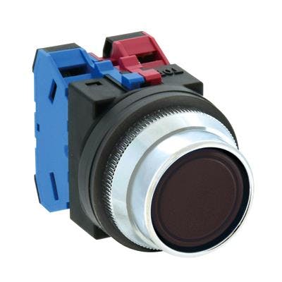 IDEC 押しボタンスイッチ(突型フルガード/黒) 1a-1b/30mm EA940D-21A 4550061003633【別送品】