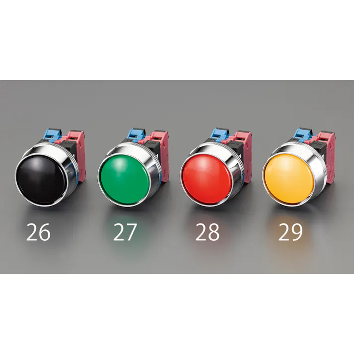 IDEC 押しボタンスィッチ(大型フルガード/赤) 1a-1b/30mm EA940D-28 4548745606461【別送品】