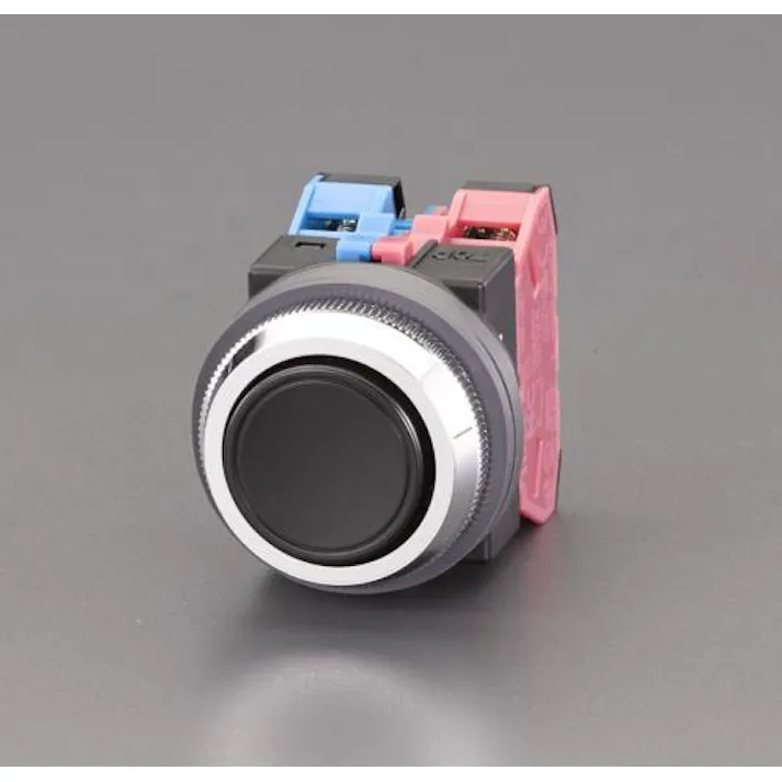 IDEC 押しボタンスイッチ(平型/黒) 1a-1b/30mm EA940D-3A 4548745102185【別送品】