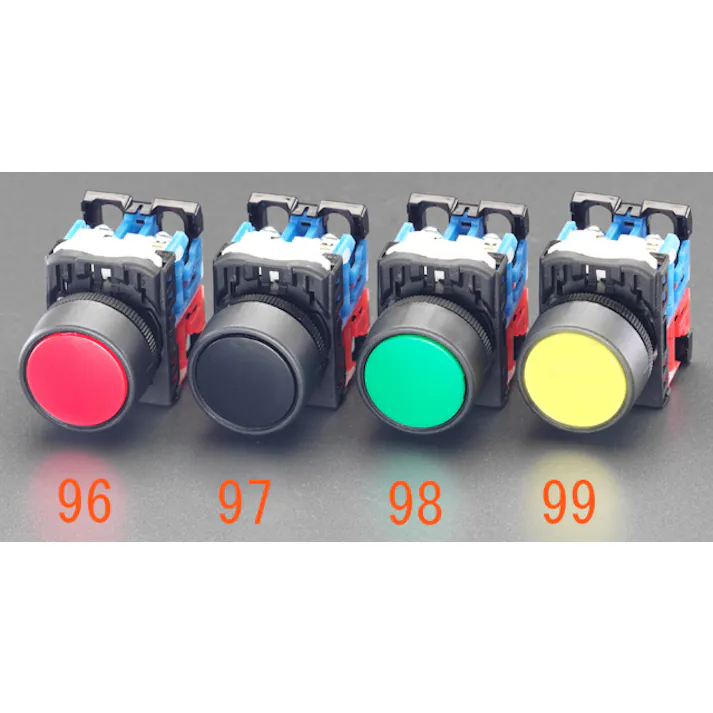 富士電機機器制御 押しボタンスイッチ(赤) 22/25mm EA940D-91 4518340691728【別送品】
