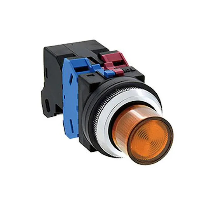 IDEC AC200V 押ボタンスイッチ(LED照光橙) スイッチ 4550061003152 EA940DA-28A(CDC)【別送品】