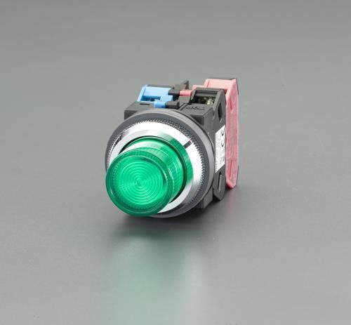 IDEC 押ボタンスイッチ(LED照光緑) AC/DC24V EA940DA-32A 4550061003305【別送品】