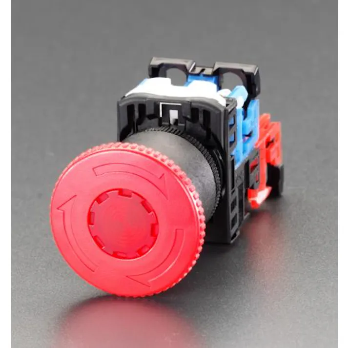 富士電機機器制御 22/25mm 押ボタンスイッチ(LED非常停止) スイッチ 4518340257733 EA940DA-41(CDC)【別送品】