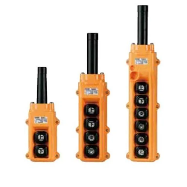 ESCO 6点 押しボタン開閉器(防雨形・ホイスト用) スイッチ 4550061774175 EA940DF-113(CDC)【別送品】