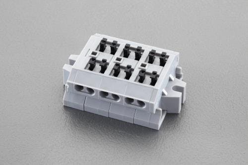 サトーパーツ スクリューレス端子台 2極[DC300V/10A] EA940DM-82 4548745952292【別送品】