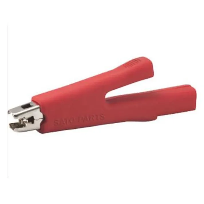 サトーパーツ クリップ(赤) ターミナル・チップジャック・クリップ 4550061546864 EA940DP-111(CDC)【別送品】