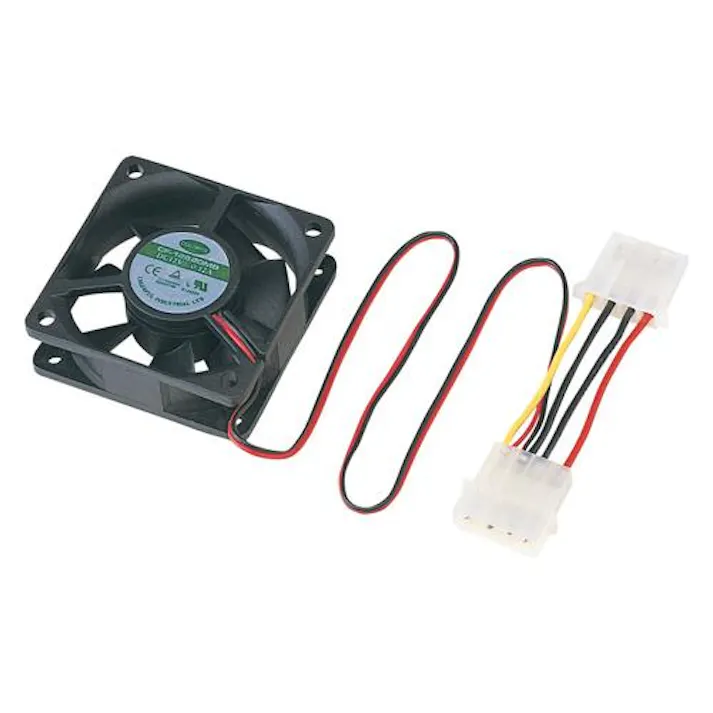 サンワサプライ 60x 60x20mm (DC12V/0.17A)ケース用ファン モーター用インバーター、トランス、ACファン 4550061814048 EA940DS-1(CDC)【別送品】