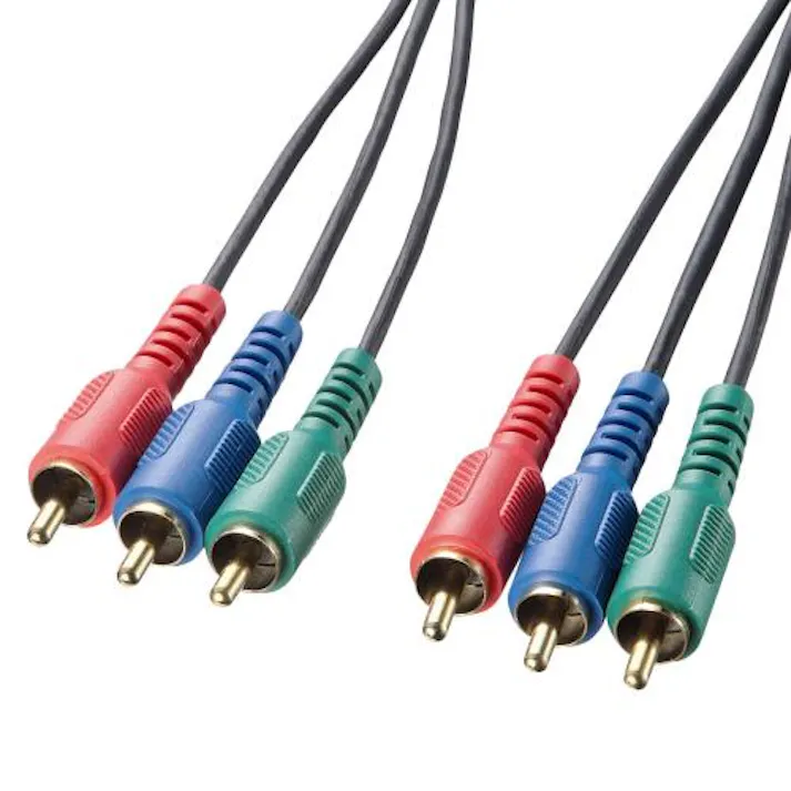 サンワサプライ 3.0m コンポーネント端子ケーブル オフィス用品、備品 4550061803783 EA940PF-63(CDC)【別送品】
