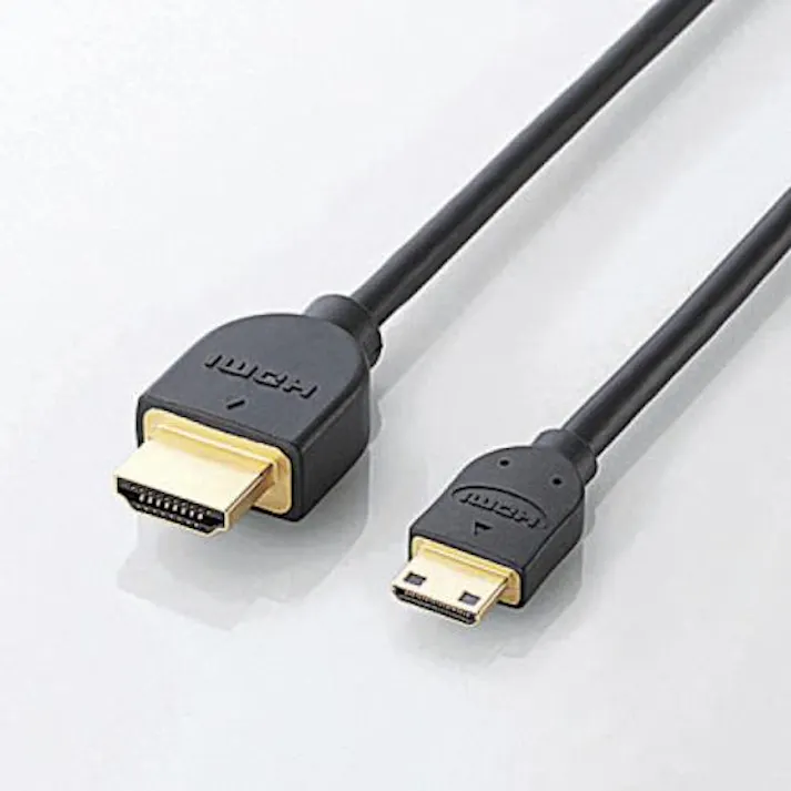 エレコム 2.0m HDMIケーブル(片側mini HDMI端子) オフィス用品、備品 4548745428346 EA940PM-12(CDC)【別送品】