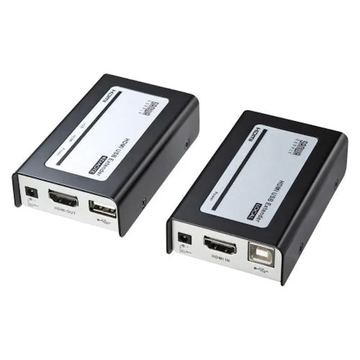 サンワサプライ HDMI-USB2.0 エクステンダー オフィス用品、備品 4550061706138 EA940PM-164(CDC)【別送品】