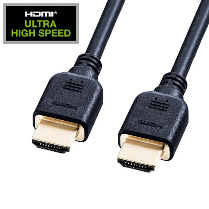 サンワサプライ 1.5m HDMIケーブル(ウルトラハイスピード) オフィス用品、備品 4550061809648 EA940PM-72(CDC)【別送品】