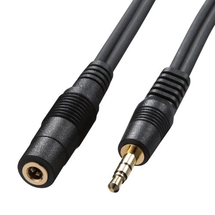 サンワサプライ オーディオ延長ケーブル 1.8m EA940PP-41 4550061806838【別送品】