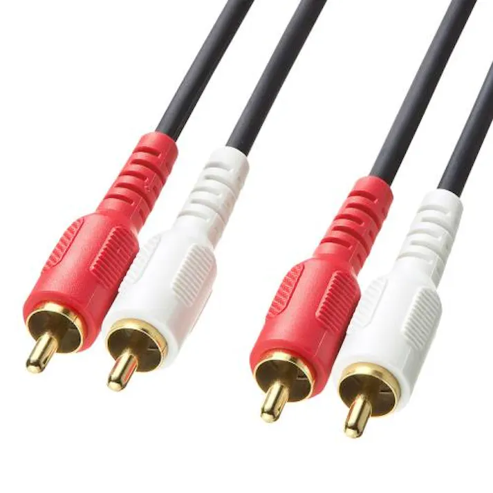 サンワサプライ 1.0m オーディオケーブル オフィス用品、備品 4550061807712 EA940PP-51(CDC)【別送品】