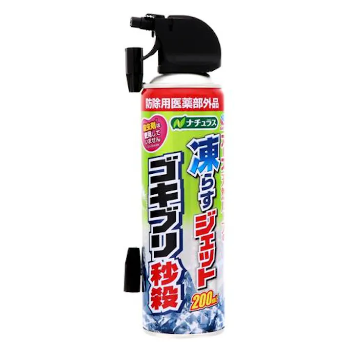 ESCO 200ml ゴキブリ殺虫剤(ナチュラス凍らすジェット) 洗面・バス・トイレ用備品・消耗品・エチケット商品 4550061669389 EA941-14(CDC)【別送品】