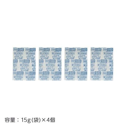 高性能乾燥剤(即効タイプ) 15gx4個 EA941A-92 4550061577509【別送品】