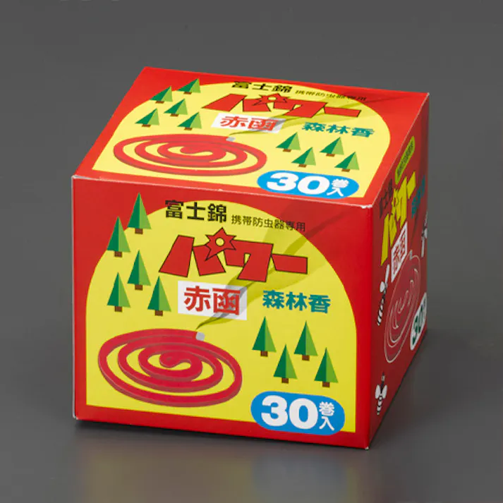 虫除け線香(パワー森林香/30巻) 4548745283198 EA941B-21(CDC)【別送品】