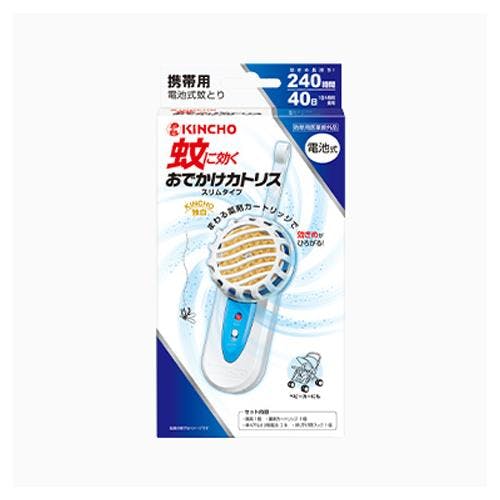 蚊・殺虫剤(おでかけカトリス) [電池式] EA941B-3D 4550061934739【別送品】