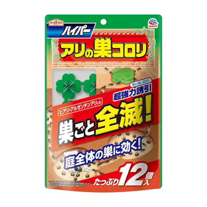 ESCO アリ誘引殺虫剤(アリの巣コロリ/12個) 洗面・バス・トイレ用備品・消耗品・エチケット商品 4550061934746 EA941C-71A(CDC)【別送品】
