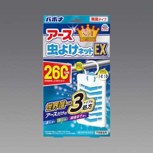 虫よけ剤・設置型(虫よけネットEX) [260日用] EA941D-12A 4550061281062【別送品】