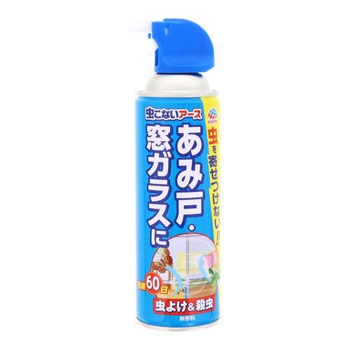 虫こないアース(あみ戸・窓ガラス用) 450ml EA941D-71 4550061669297【別送品】