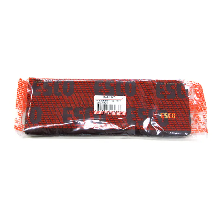 ESCO 5本組 油性・耐熱耐候マーカーセット 塗料・マーカー 4548745762822 EA942CD(CDC)【別送品】